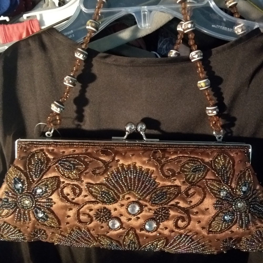 Evening clutch bag.